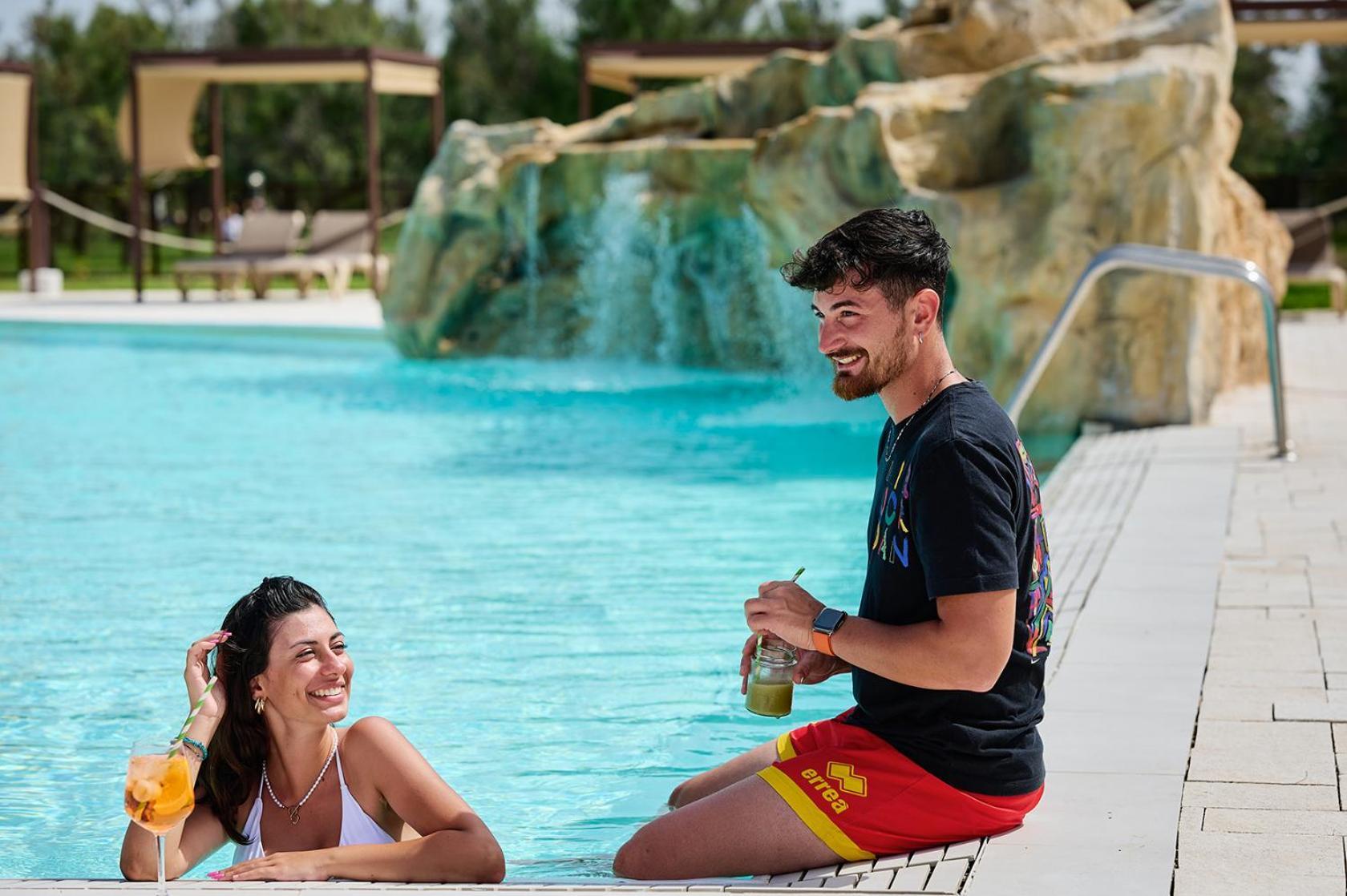 לצ'ה Torre Rinalda Beach Camping & Resort מראה חיצוני תמונה
